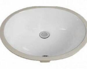 20" x 17" Undermount Bathroom Sink - White UL2017OV Duval