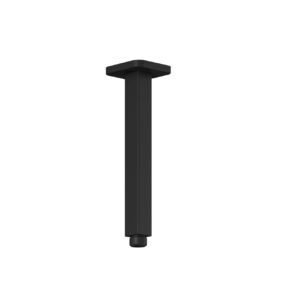 Square Ceiling Mount Shower Arm with Flange - Matte Black 104300-160 Kalia