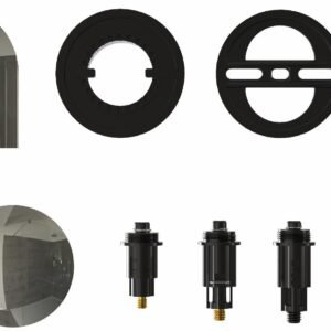 Universal RetroFit Clicker Waste & Overflow Trim Kit - Polished Nickel URTK00Q-POLN +osb