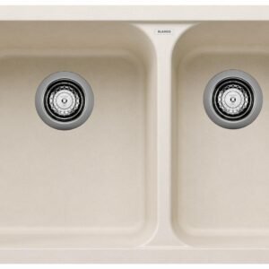Vision U 1.5 Bowl Undermount Silgranit Sink - Soft White 402892 Blanco