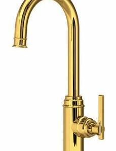 Southbank Bar/Prep Kitchen Faucet - Unlacquered Brass U.SB60D1LMULB Perrin & Rowe
