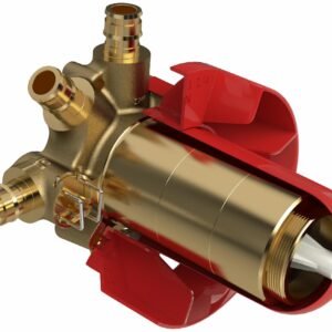 3-Way Thermostatic Rough-In Valve (Expansion Pex Connections) R45-EX RIOBEL