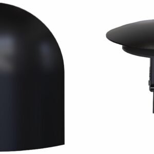 Clicker Waste & Overflow Trim Kit with Bell Slide-On - Matte Black TR00Q-MBL +osb