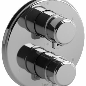 Momenti 6-Functions Thermostatic Valve Trim - Chrome TMMRD46JC RIOBEL