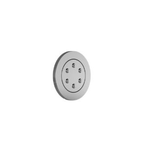 Adjustable Shower Body Jets with Round and Square Trims - Chrome 104777-110 Kalia