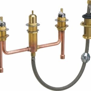 Fixed Rough-In For 4-Hole Roman Tub Faucet (Copper Connections) R4716 Delta