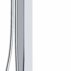Zendo Single Hole Floor Mount Tub Filler Trim - Chrome TZO39C RIOBEL