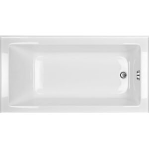 Clear 60x32 LH Alcove Tub - White 41161 Acritec