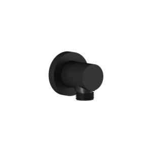 Round Wall Outlet - Matte Black 102847-160 Kalia