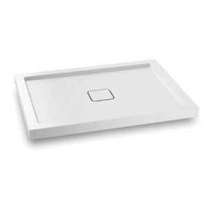 Kover 48" x 36" Acrylic Shower Base with Centre Drain - White BW1098-240 Kalia
