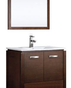Modric 22 x 34" Mirror - White Oak 409-30MR-WO Duval