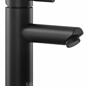 Livio Single Hole Bathroom Faucet 1.5 GPM - Matte Black BF2002-160 Kalia