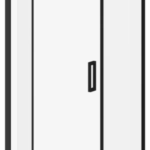 Distink (Box 1 of 2) 36 x 77 Pivot Shower Door for Corner Installation - Matte Black DR1743-160-005 Kalia