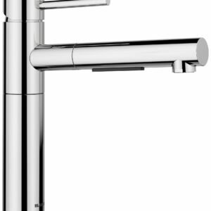 Alta II Kitchen Faucet with Pullout Spray - Chrome 527558 Blanco