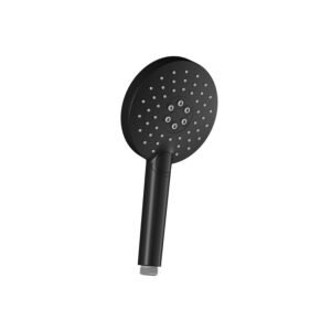 Round 2-Jet Hand Shower - Matte Black 104286-160 Kalia