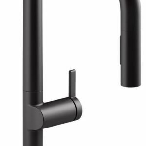 Components Kitchen Faucet with Pulldown Spray - Matte Black 28269-BL Kohler