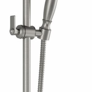 Rustik 1-Function Hand Shower with Wall Bar - Pure Nickel BF1529-125 Kalia