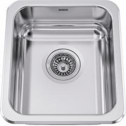 14-1/8" 1 Bowl Dual Mount Kitchen Sink - Stainless Steel S4206-1 Franke