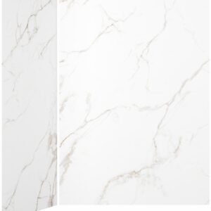 60 x 36 2-Panel Shower Wall Kit for Corner Installation - Mineral 510 Gloss WA2008-510-001 Kalia