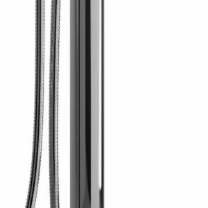 Parabola Single Hole Floor Mount Tub Filler Trim - Chrome TPB39C RIOBEL