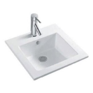 Wentworth Single Hole Countertop Sink - White DS71616 Duval