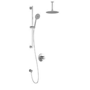 Cite PB4 Pressure Balance Shower System with Vertical Ceiling Arm (less valve) - Chrome BF1492-110-001 Kalia