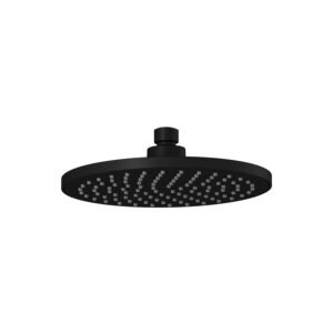 Basico 7" Round Rainshower Shower Head - Matte Black 105546-160 Kalia