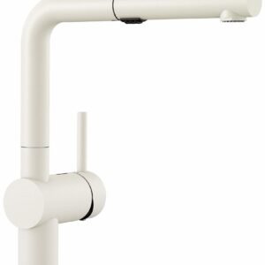 Linus Kitchen Faucet with Pullout Spray - White 526373 Blanco