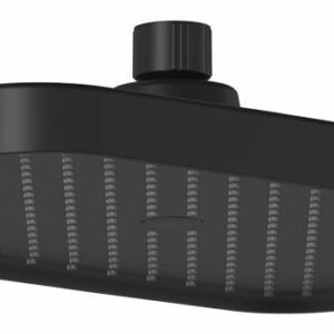 Kareo Plus 12" x 8" Rainshower Shower Head - Matte Black 107378-160 Kalia