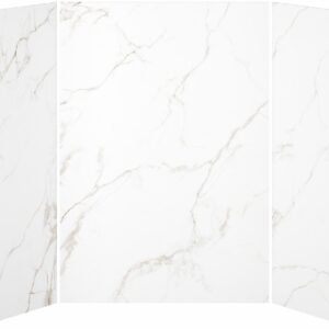 36 x 60 x 36 3-Panel Shower Wall Kit for Alcove Installation - Mineral 510 Gloss WA2011-510-001 Kalia
