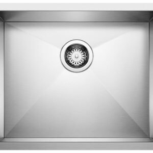 Quatrus U 1 Bowl Undermount Kitchen Sink - Stainless 401273 Blanco