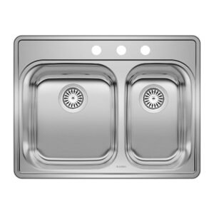 Essential 3-Hole 1.5 Bowl Drop-In Sink - Stainless 401003 Blanco
