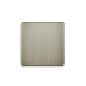 Push Drain with Square Flat Cap for Bathroom Sink without Overflow - Brushed Nickel AC1326-120 Kalia