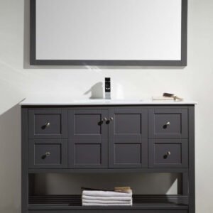 Shaker 48" Vanity (Cabinet Only) - Rock Grey DC220-48RG Duval