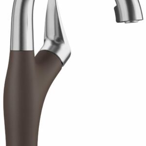 Artona Bar Faucet with Hidden Pulldown Spray - Stainless/Cafe 526380 Blanco
