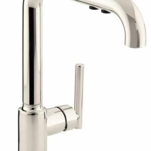 Purist Kitchen Faucet with Pullout Spray - Vibrant Polished Nickel 7505-SN Kohler