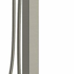Reflet Single Hole Floor Mount Tub Filler Trim - Brushed Nickel TRF39BN RIOBEL