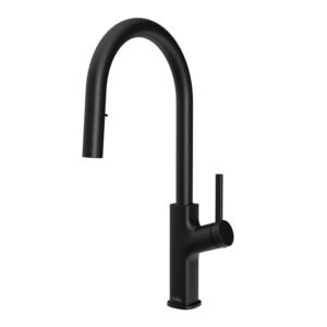 Masimo Diver Kitchen Faucet with Pulldown Spray - Matte Black KF1963-160 Kalia