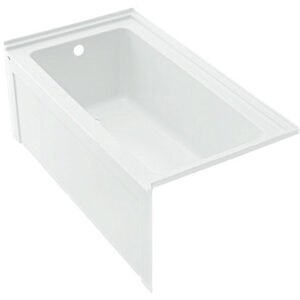 Langley 60" x 32" Alcove Tub with LH Drain - White AC3621L-0 Hytec