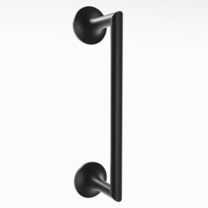 Paris 9 Towel Bar - Matte Black 130109-48 Kartners