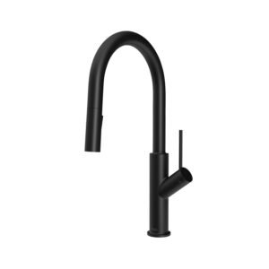 Karismatik Kitchen Faucet with Pulldown Spray - Matte Black KF1813-160 Kalia
