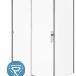 Koncept Evo 36" x 77" Return Panel (Reversible) - Pure Nickel DR2050-125-005 Kalia
