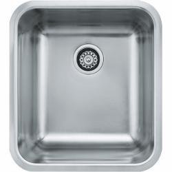 Grande 19-3/4" 1 Bowl Undermount Kitchen Sink - Stainless Steel GDX11018-CA Franke