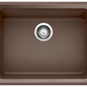 Vision U 1 Bowl Undermount Silgranit Sink - Cafe 400494 Blanco