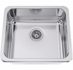 20-1/8" 1 Bowl Dual Mount Kitchen Sink - Stainless Steel S6808-1 Franke