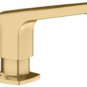 Rivana Kitchen Soap Dispenser - Satin Gold 442988 Blanco