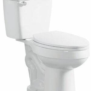 Heron 4.8L Standard Height Elongated 2-Piece Toilet - White BDL-B4015E/T40348 Duval