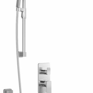 Kareo TD3 Premia Thermostatic Integrated Diverter Shower System with Vertical Ceiling Arm - Chrome BF1982-110-201 Kalia