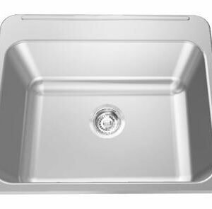 22-1/8" 3-Hole 1 Bowl Drop-In Kitchen Sink - Stainless Steel LBS4010P-1-3 Franke
