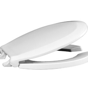 Commercial Round Open Front Toilet Seat - White 460STS-001 CENTOCO